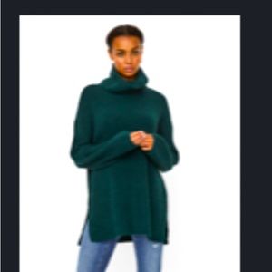 Sayla roll neck long sweater